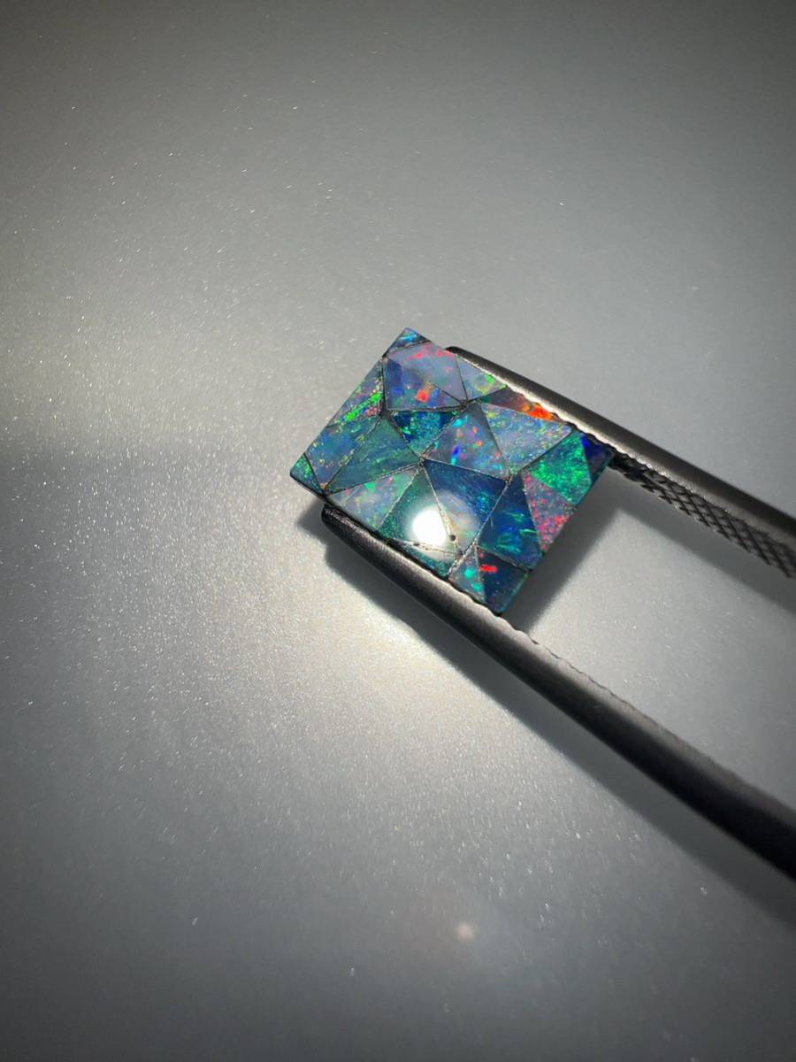 「SALE」モザイクオパールルース　2.0ct KS100-709_画像8