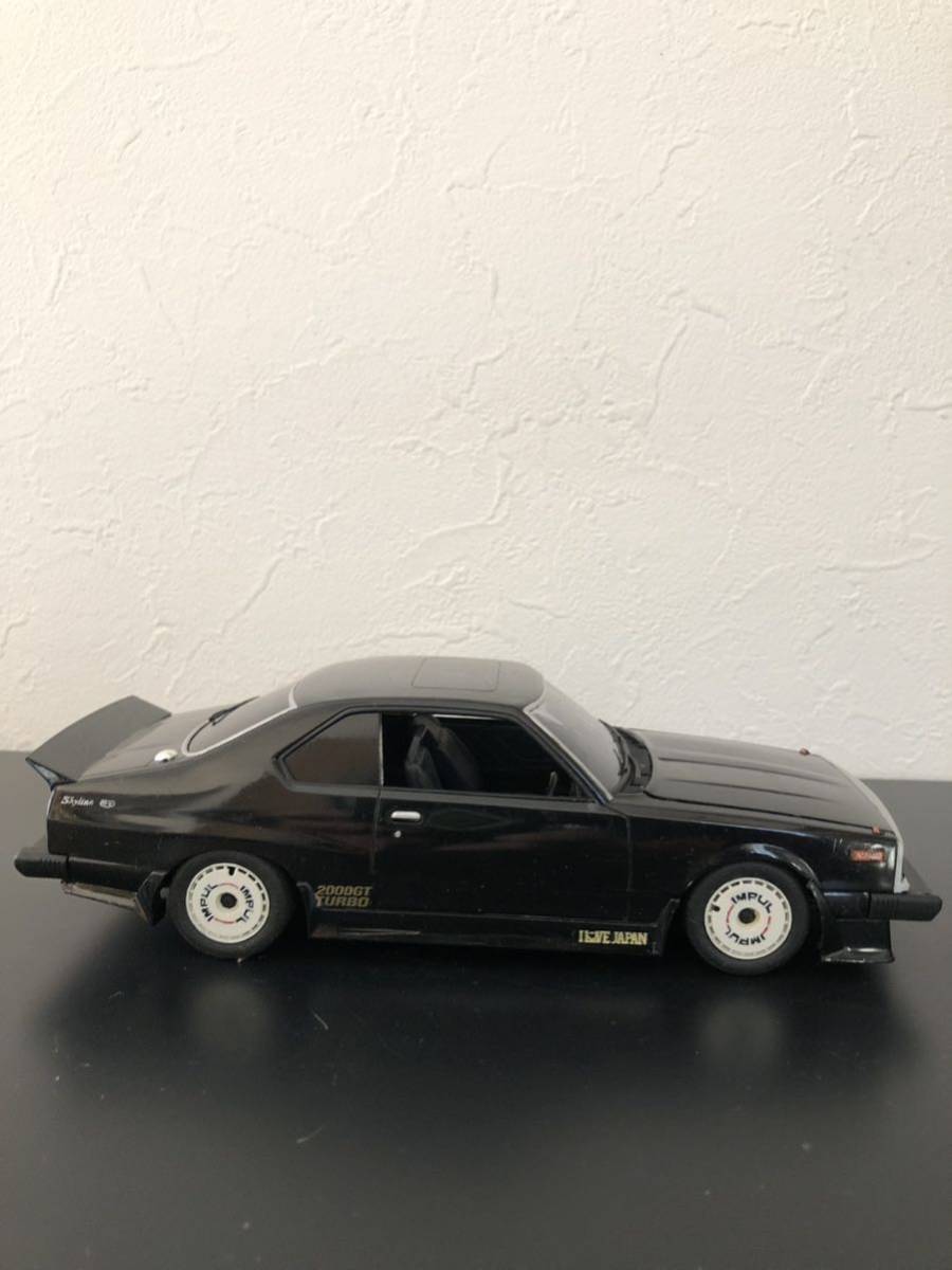 skyline スカイライン　2000GT ターボ　　1/24 GT-R 旧車　プラモデル　完成品　アオシマ　フジミ　タミヤ　ハセガワ　日産_画像2