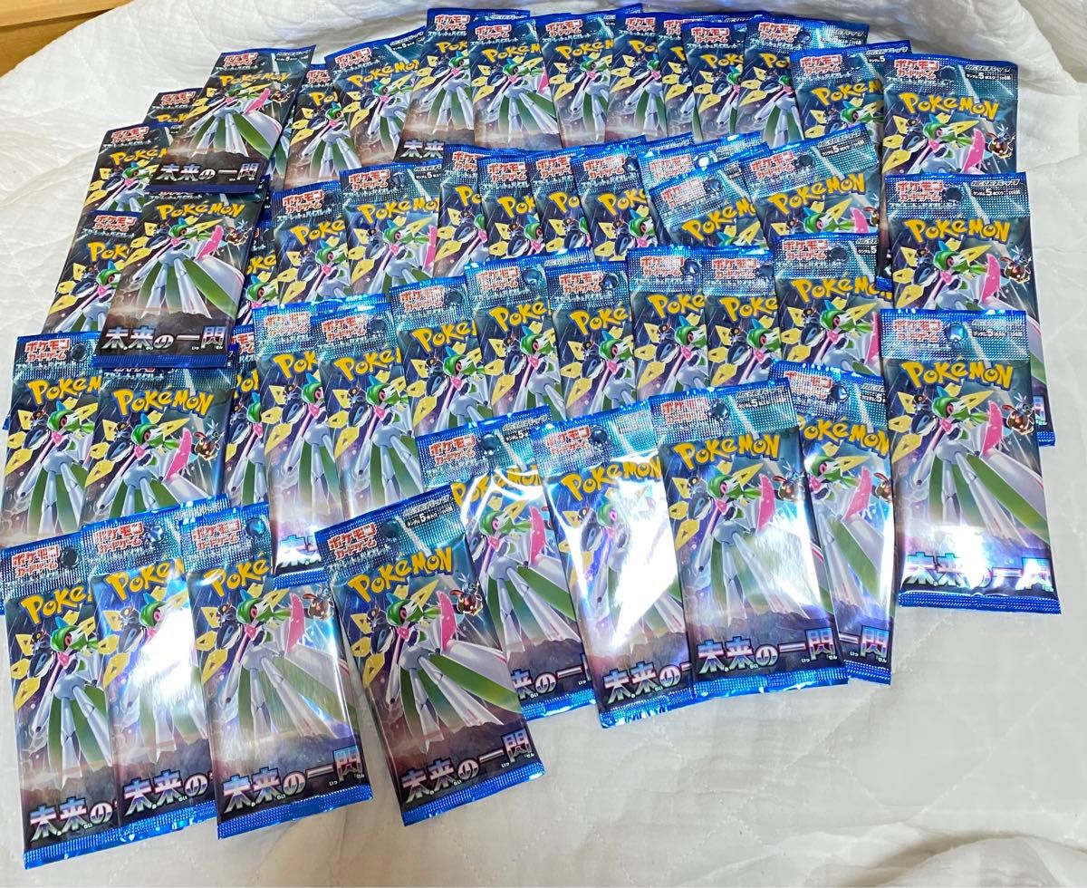 ポケモンカード　スカーレット&バイオレット　未来の一閃　シュリンクなし　48パック入り