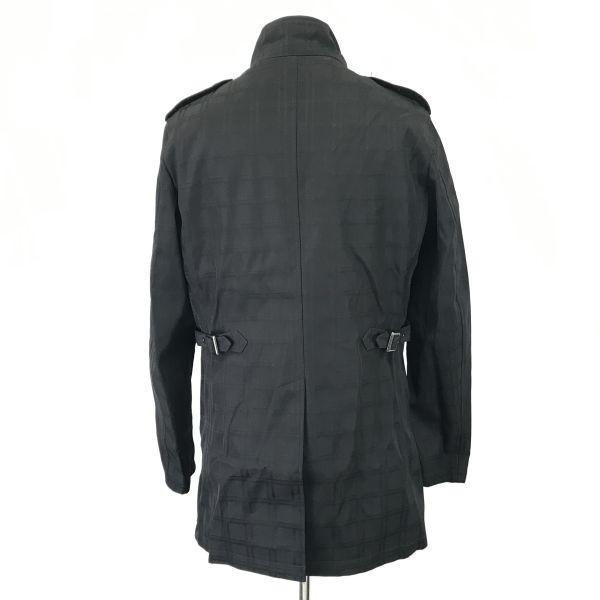 パーフェクトスーツファクトリー/perfect suit☆スタンドカラーコート【メンズLL/黒/black】Coat/Jacket/Jumper◇mBH451_画像3