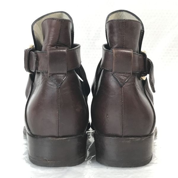 イタリア製☆バリー/BALLY☆本革/ジョッパーブーツ【36/22.5-23.0程度/茶/BROWN】ショートブーツ/オールレザー/Shoes◇bWB73-8_画像3