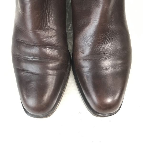 イタリア製☆バリー/BALLY☆本革/ジョッパーブーツ【36/22.5-23.0程度/茶/BROWN】ショートブーツ/オールレザー/Shoes◇bWB73-8_画像9