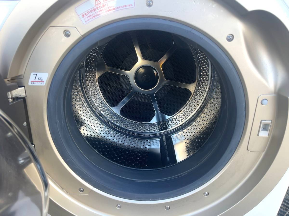 ◇◇ドラム式洗濯乾燥機 東芝 TW-117A6L(W) 18年製 洗濯11kg/乾燥7kg 左開き洗濯機 洗乾 家電_画像4