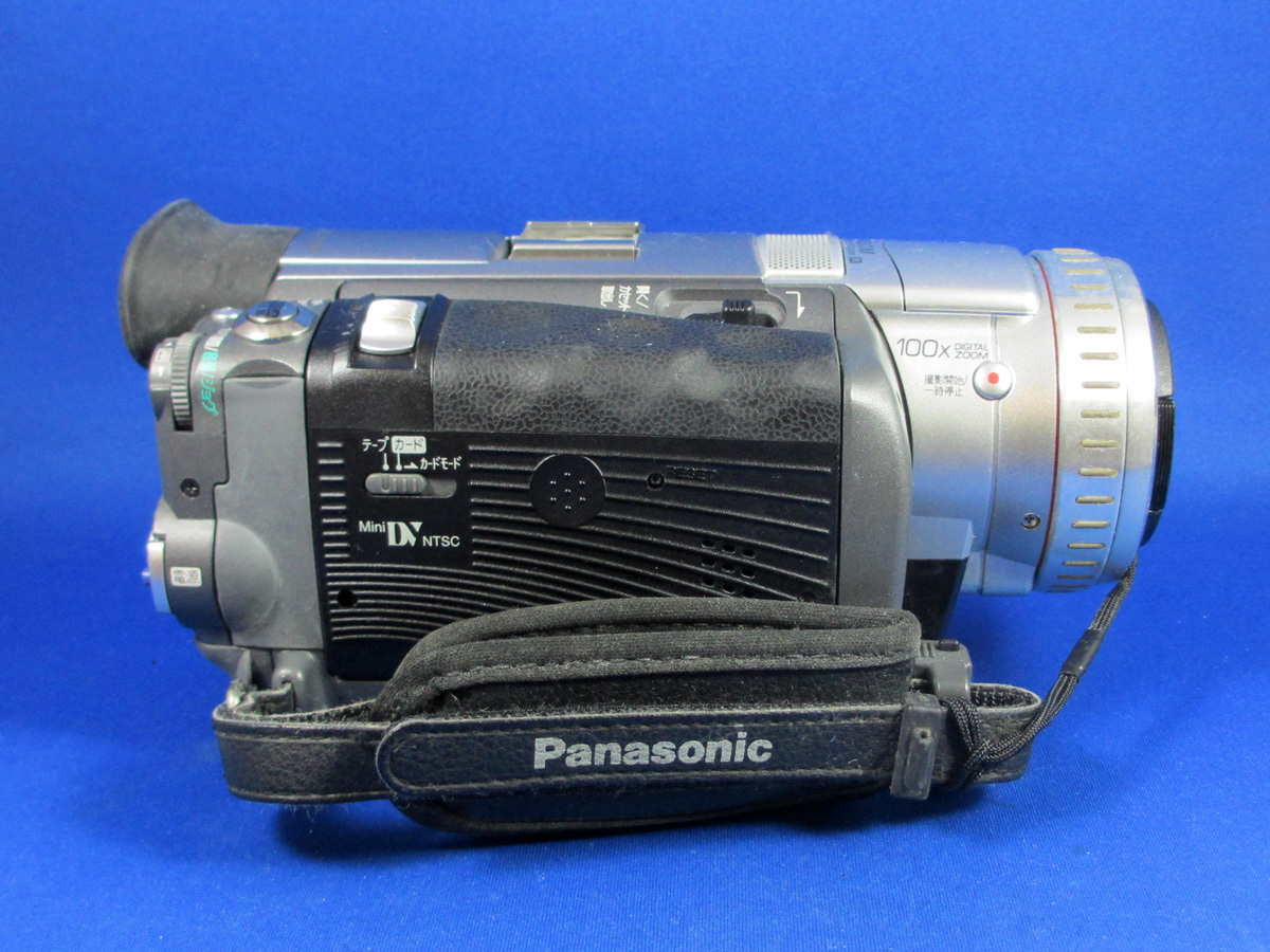 動作保証 Panasonic NV-GS100 完動品 パナソニック MiniDVビデオカメラ 3CCD シネライクガンマ搭載_画像4