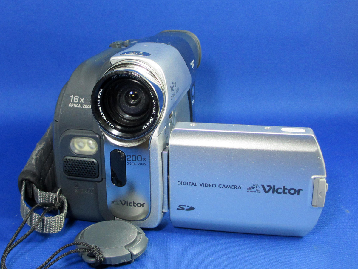 動作品 Victor GR-D62 MiniDVデジタルビデオカメラ 録画再生ダビング確認済み ビクター JVCケンウッド_画像2