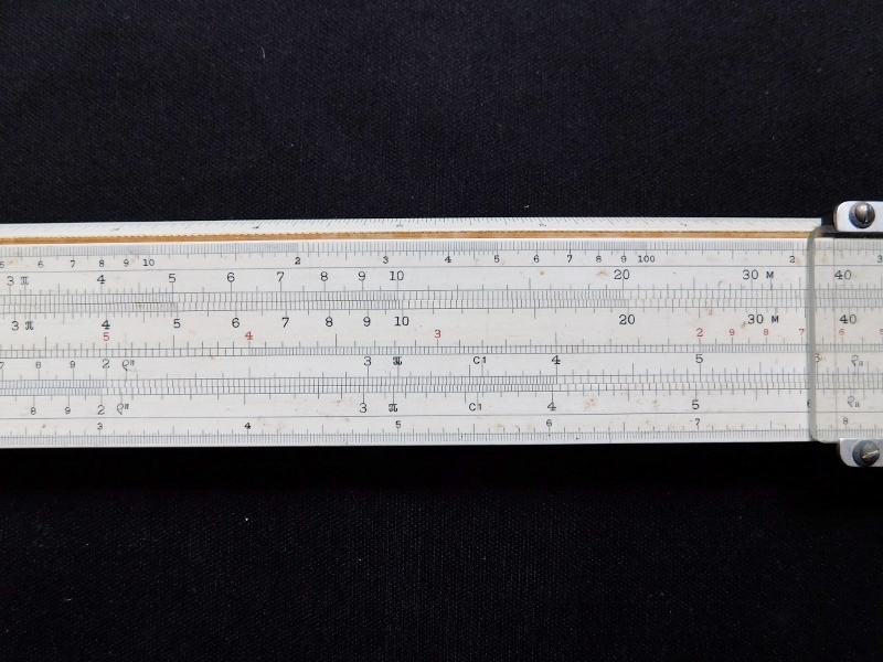 戦前 逸見式計算尺 ポインター カーソル 型番不明 ヘンミ HEMMI’S BAMBOO CALOULATING SLIDE RULE SUN”HEMMI _画像4