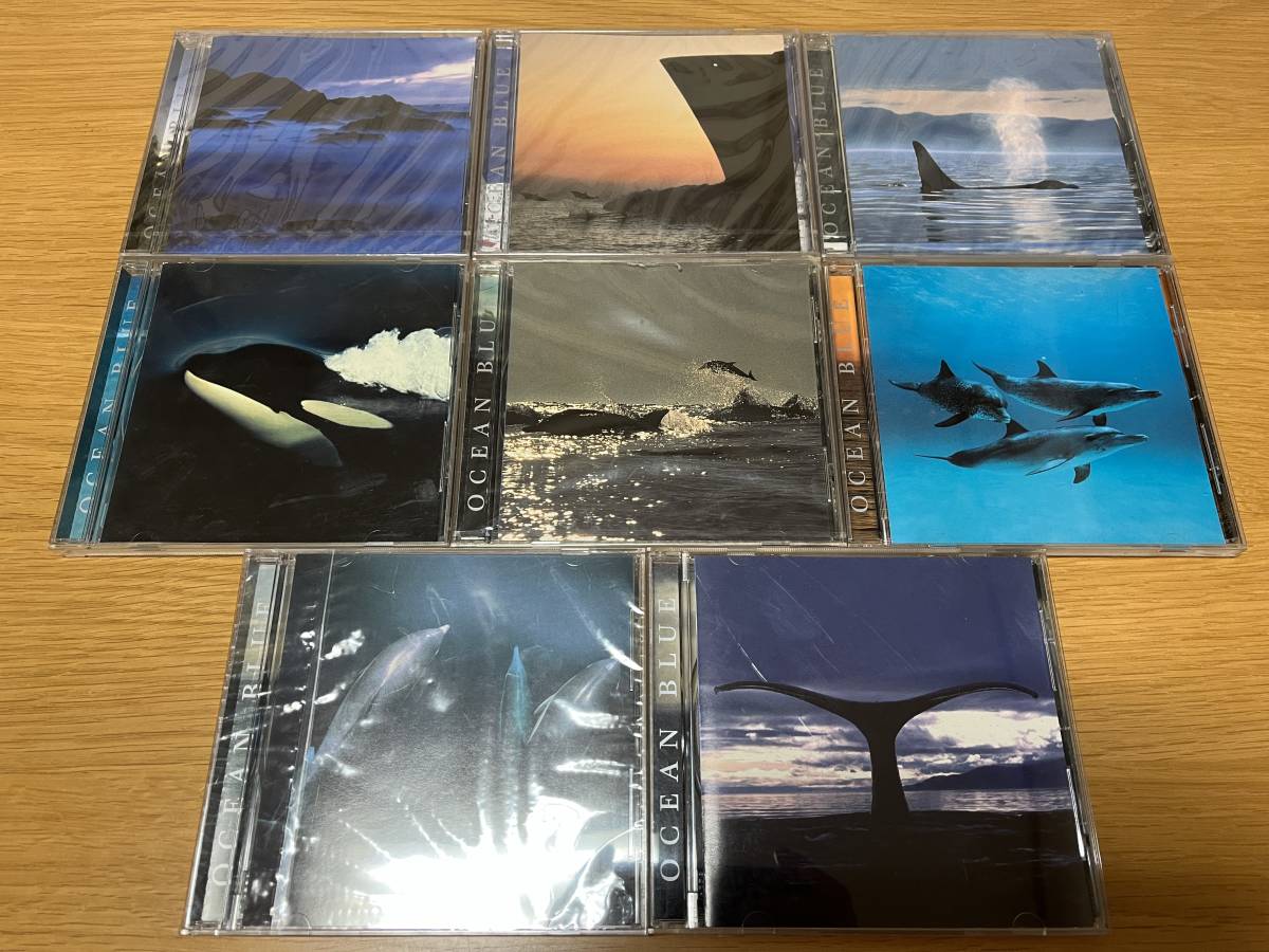 CD ◆「OCEAN BLUE」全8枚セット ◆ 未開封多数 環境音楽 ネイチャー サウンド ヒーリング_画像1