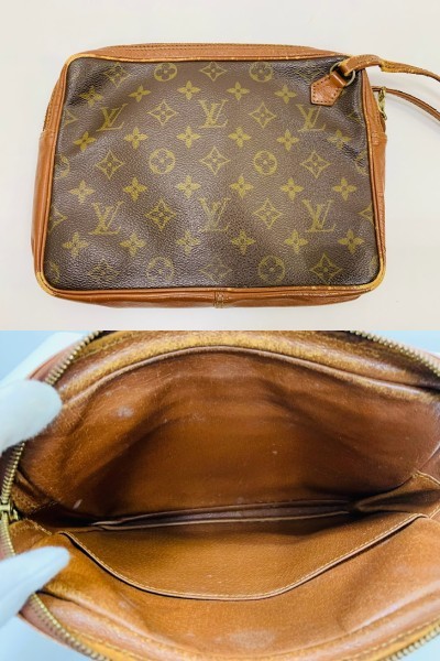 1円～ LOUIS VUITTON ルイ ヴィトン モノグラム キーポル 45 スピーディ30 サックスポ ボストン セカンド ハンドバッグ ジャンク 3点セット_画像8