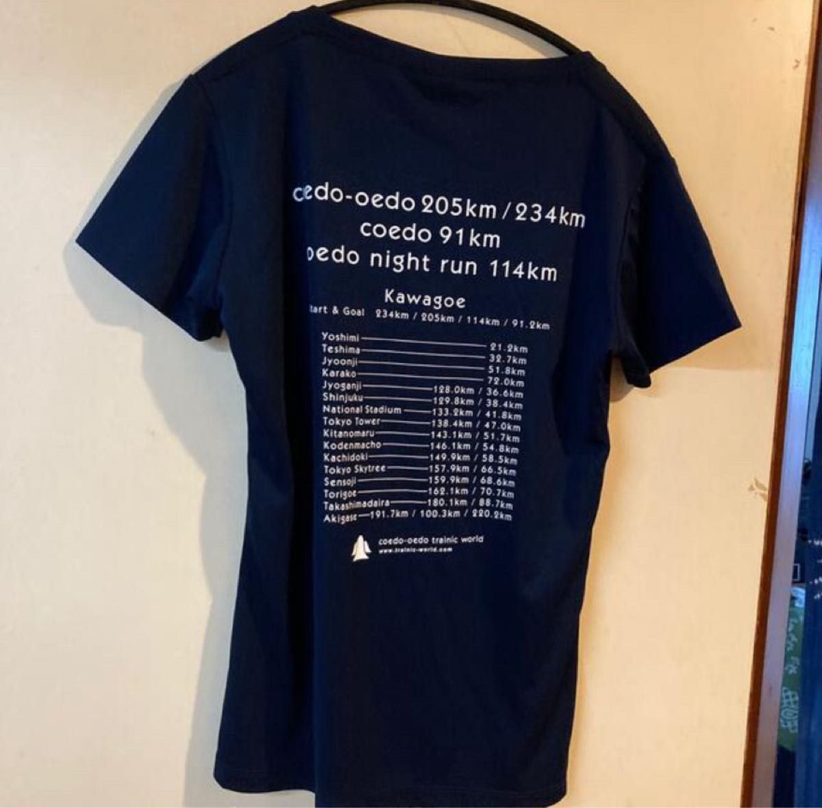 coedo oedo 参加賞Tシャツ　ランニング　レディース