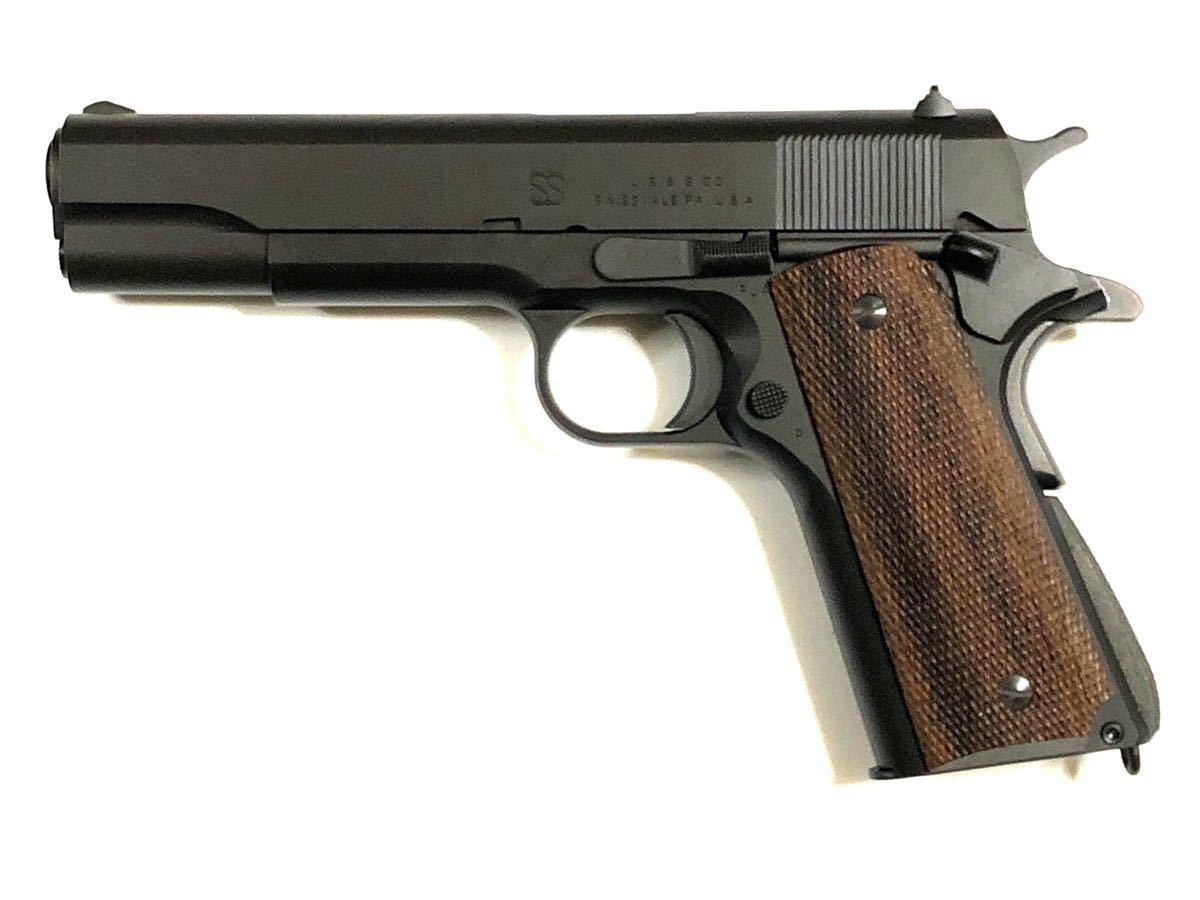 タニオコバ コルト・ガバメント GM7.5 M1911A1 Union Switch＆Signal（ユニオン・スイッチ＆シグナル）完全限定 モデルガン_画像1