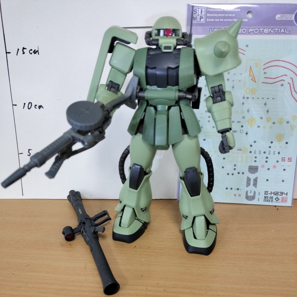 期間限定30%OFF! 1/100 MG - Yahoo!オークション プレバン ザク・マイン 限定 完成品