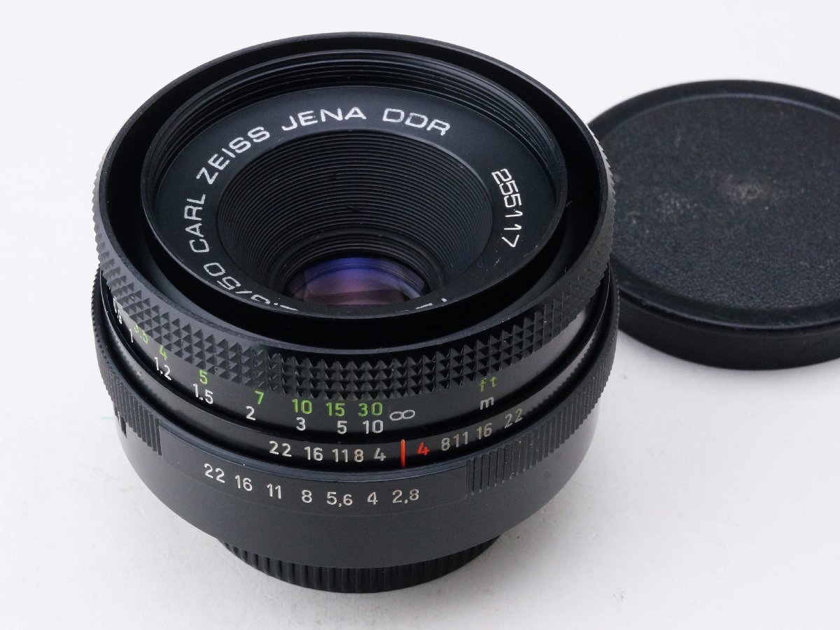 Carl Zeiss Jena DDR Tessar 50mm F2.8 M42 マウント ft緑表記 Carl Zeiss Jena DDR Tessar 50mm F2.8 M42 マウント ft緑表記