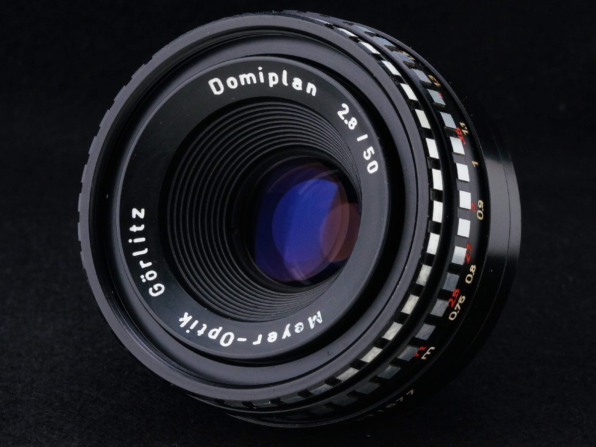 Meyer Optik DOMIPLAN 50mm F2.8 美品!!! M42 マウント Trioplan メイヤー 1224