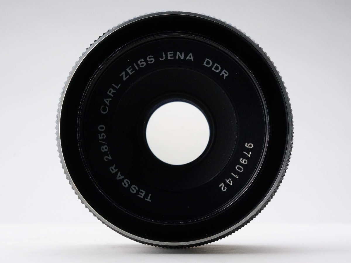 Carl Zeiss Jena Tessar 50mm F2.8 M42 マウント ft赤表記 !!! カール ツァイス イエナ テッサー 1222_画像6