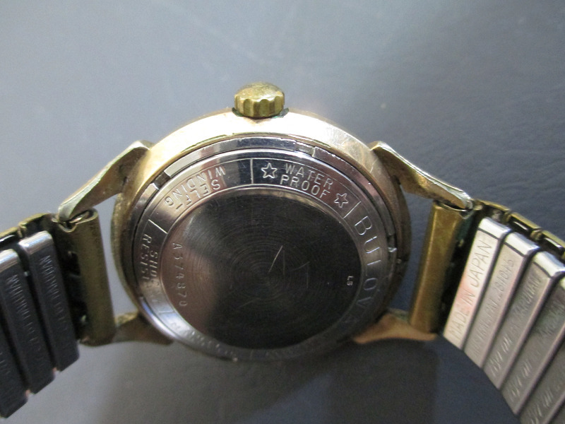 【CP/M】アンティーク BULOVA 腕時計 自動巻 23石 オートマチック SELF WINDING SIX ADJUSTMENTS ヴィンテージ_画像9