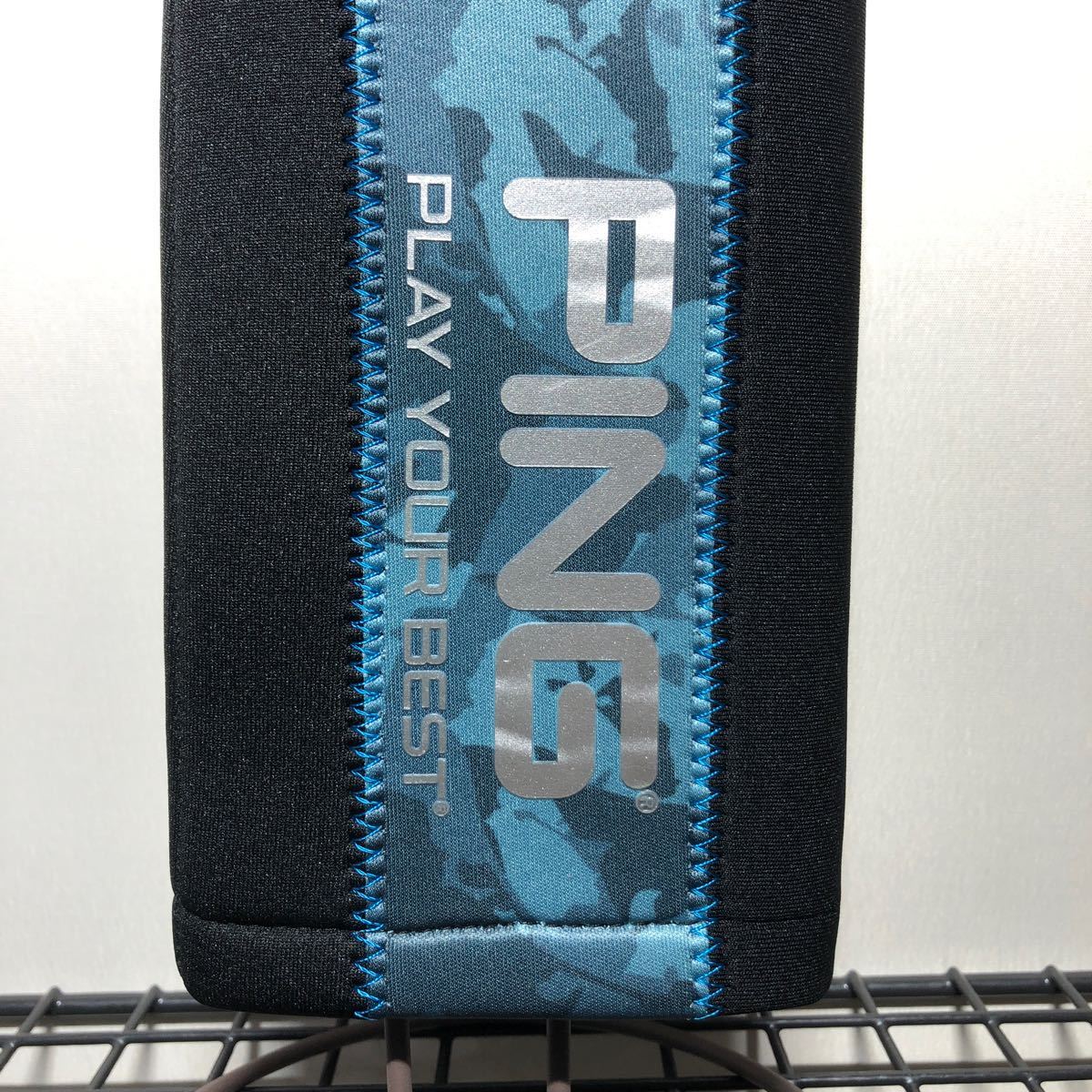 PING ピン ゴルフ カモフラ柄 ターコイズ フェアウェイウッド FW用 ヘッドカバー HC-C221の画像3