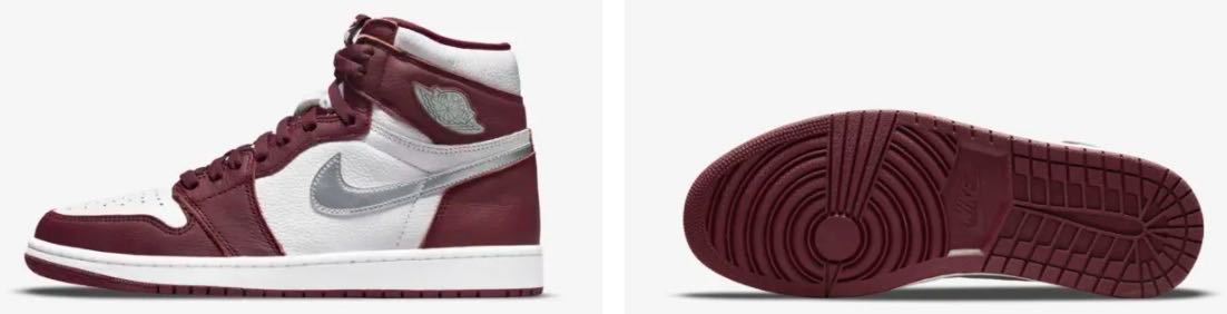 ★新品★ 28cm Nike Air Jordan 1 Retro High OG Bordeaux 555088-611 US10 28.0cm ナイキ エアジョーダン ボルドー シカゴ つま黒_画像7