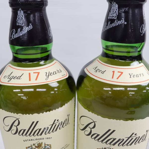 【2本セット】Ballantines（バランタイン）17年 ベリーオールド 43％ 700・750ml S23L210014_画像5