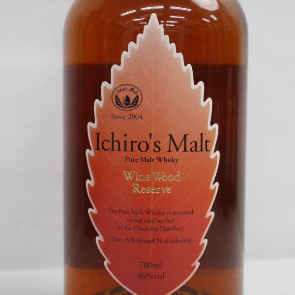 Ichiros Malt（イチローズモルト）ピュアモルト WWR ワインウッドリザーブ 46％ 700ml S23L260095_画像2