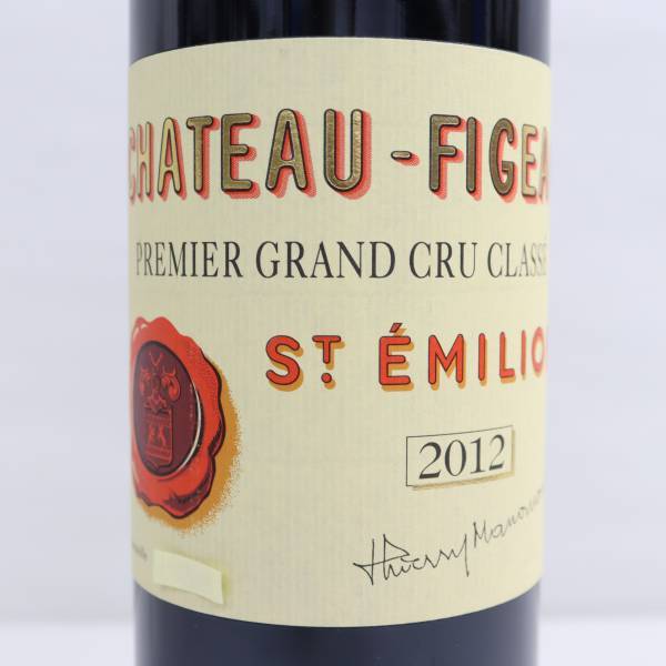 CHATEAU FIGEAC（シャトー フィジャック）プルミエ グランクリュ クラッセ 2012 13.5％ 750ml G24A090010_画像2