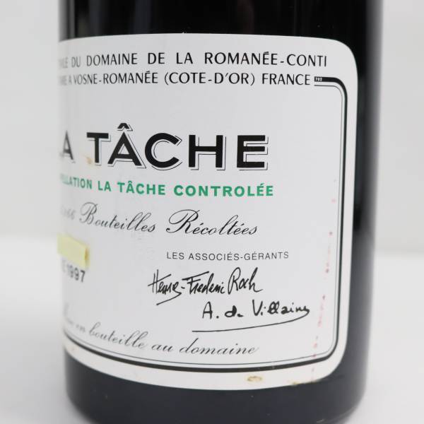 DRC LA TACHE（ラ ターシュ）1997 13％ 750ml ※ラベル破れ R23K280006_画像7