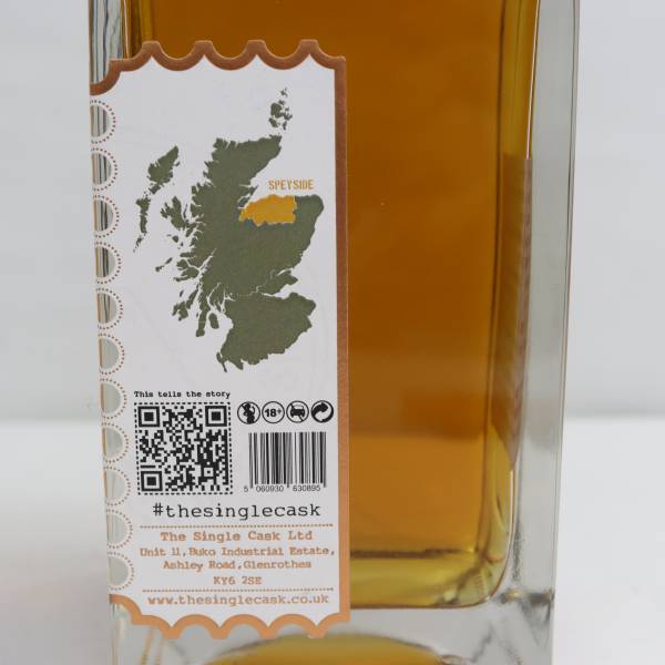 1円~THE SINGLE CASK（ザ シングルカスク）グレン エルギン 11年 2011-2022 54.6% 700ml F24A100034_画像6