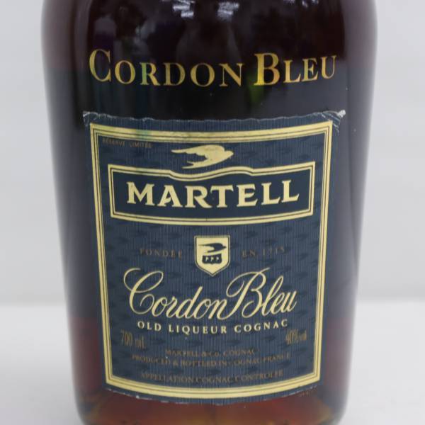 MARTELL（マーテル）コルドンブルー オールド リキュール ブルーラベル グリーンボトル 40％ 700ml X24A220147_画像2