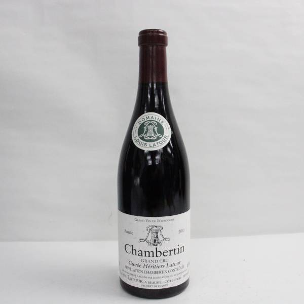 LOUIS LATOUR（ルイ ラトゥール）シャンベルタン グランクリュ キュヴェ エリティエ ラトゥール 2010 14％ 750ml G23L250007_画像1