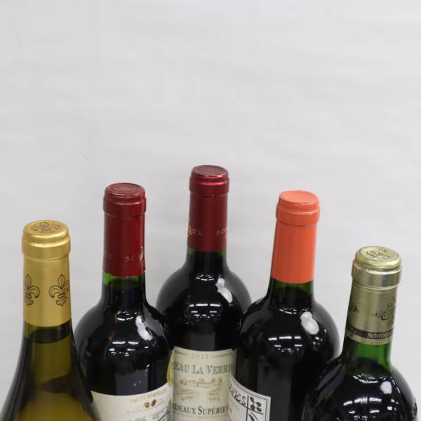 【5本セット】ワイン各種（シャトー ラ ヴェリエール 2011 13.5％ 750ml 等）O24A220283_画像4