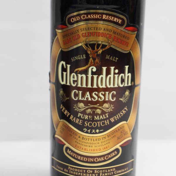 Glenfiddich（グレンフィディック）クラシック ピュアモルト ベリーレア 43％ 700ml F24A190011_画像2