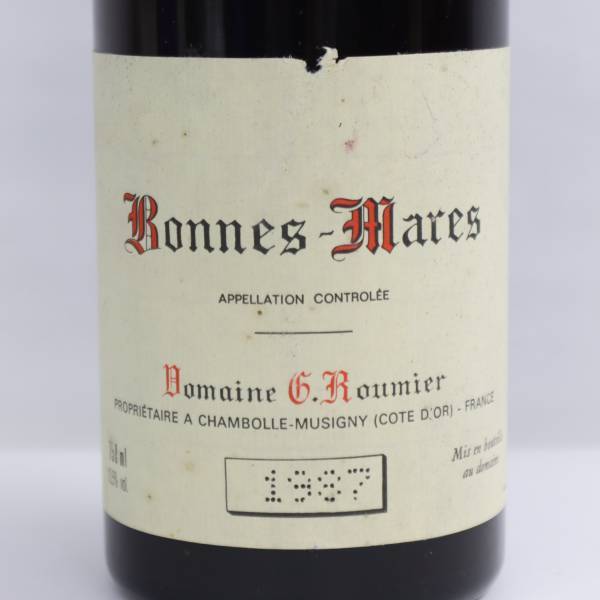 Georges Roumier（ジョルジュ ルーミエ）ボンヌマール グランクリュ 1987 13.5% 750ml T24A230200_画像2