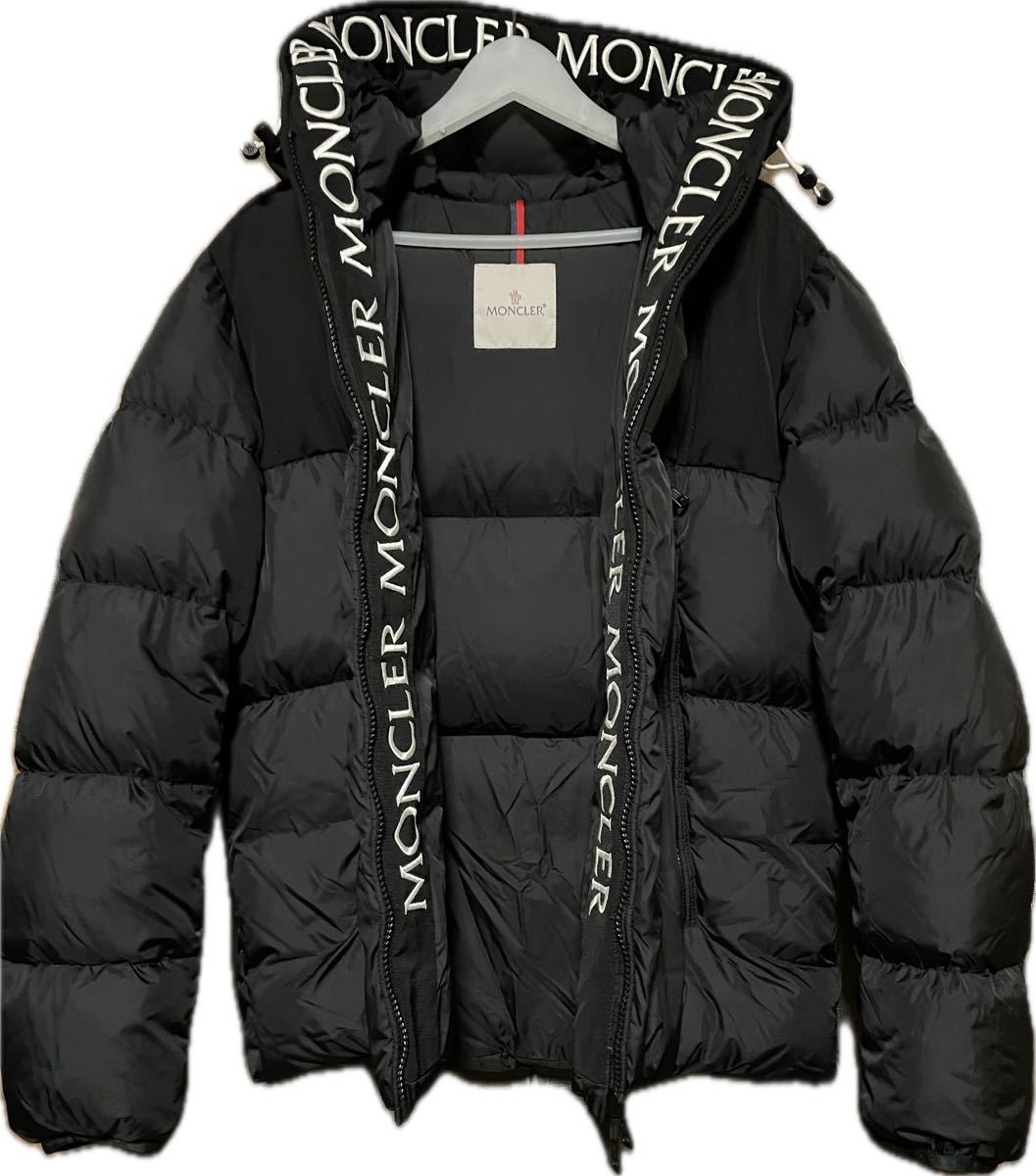 サイズ5 MONCLER　モンクレール　 MONTCLA モンクラー 人気商品　白ワッペン　ダウンジャケット　刺ロゴ_画像1