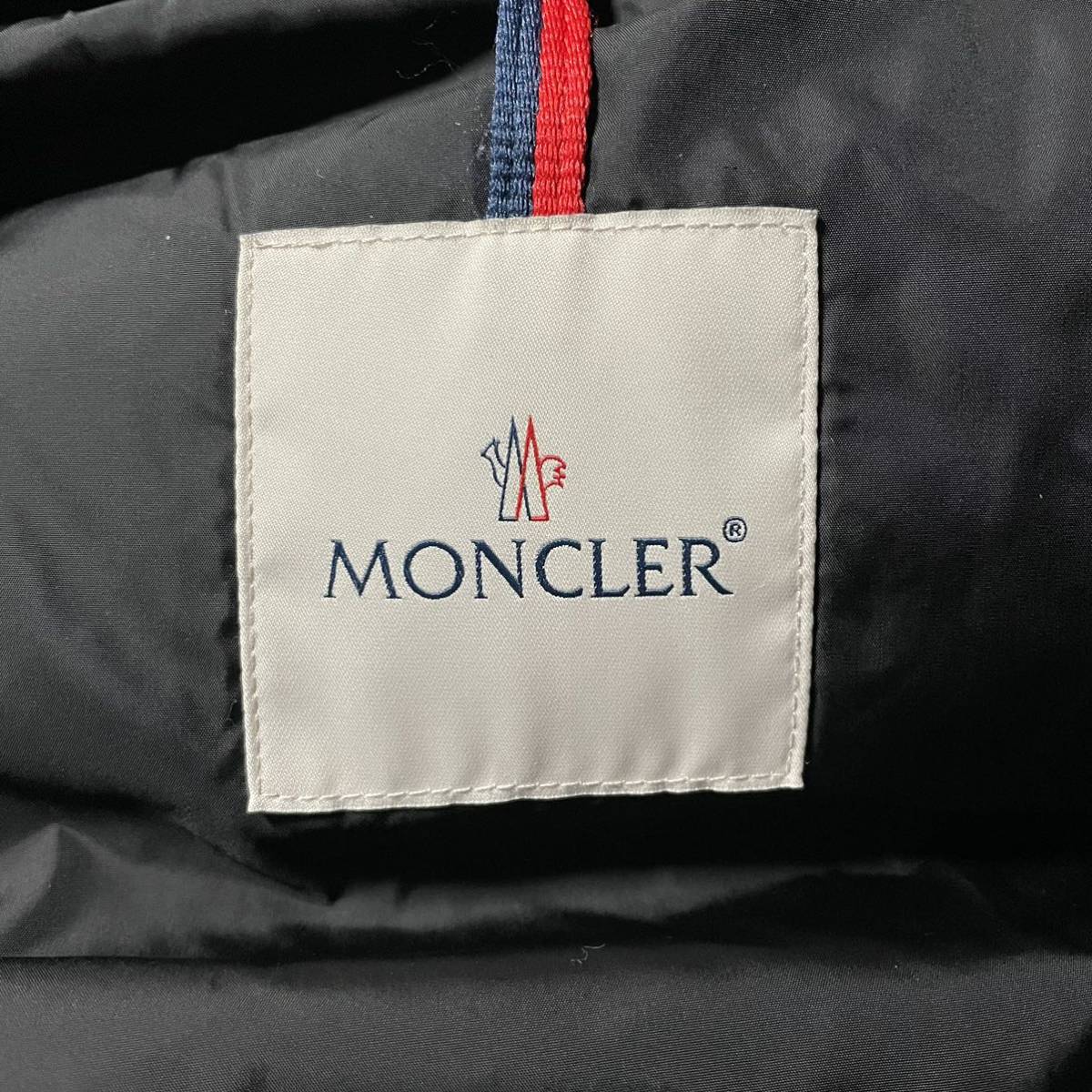 サイズ5 MONCLER　モンクレール　 MONTCLA モンクラー 人気商品　白ワッペン　ダウンジャケット　刺ロゴ_画像8