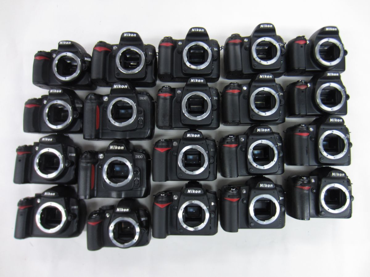 (4307K)ジャンク Nikon ニコン D40x D80 D90 D100 D3100 D5000 デジタル一眼 ボディのみ まとめて大量セット20点 動作未確認 同梱不可_画像1