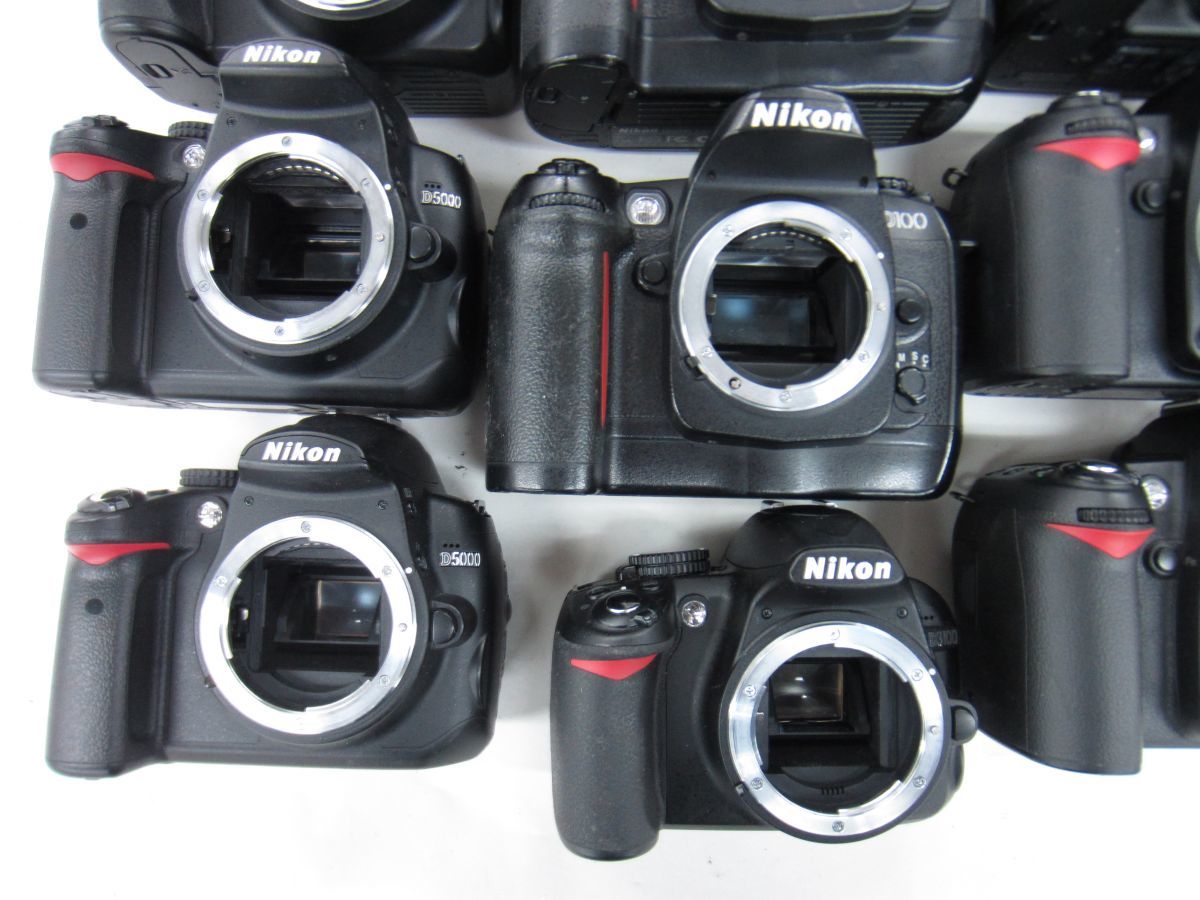 (4307K)ジャンク Nikon ニコン D40x D80 D90 D100 D3100 D5000 デジタル一眼 ボディのみ まとめて大量セット20点 動作未確認 同梱不可_画像10