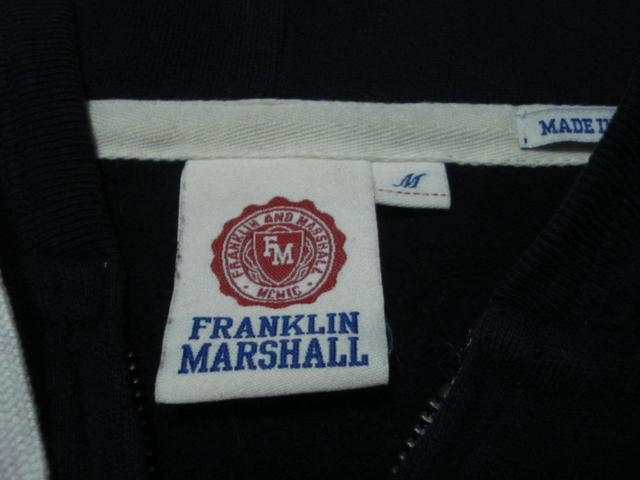 FRANKLIN&MARSHALL Zip up Parker /te Caro go/ lady's / navy / Frank Lynn & Marshall /M