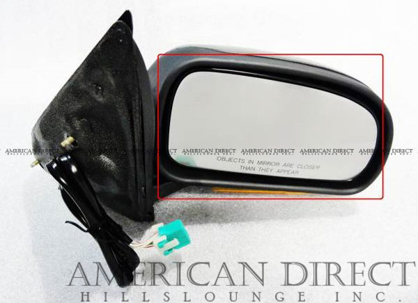 [ right side / both sides tape attaching ]02-09y Chevrolet Trail Blazer - door mirror lens glass original type front side bag passenger's seat immediate payment 