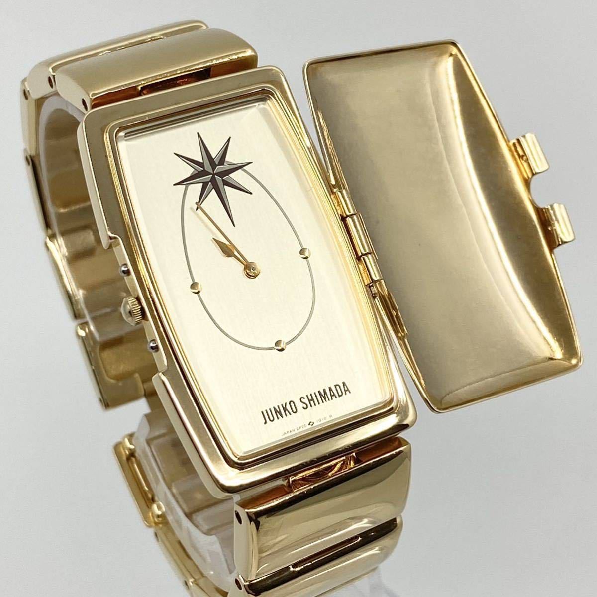 JUNKO SHIMADA 腕時計 ブレスウォッチ デザイン クォーツ quartz 2針 
