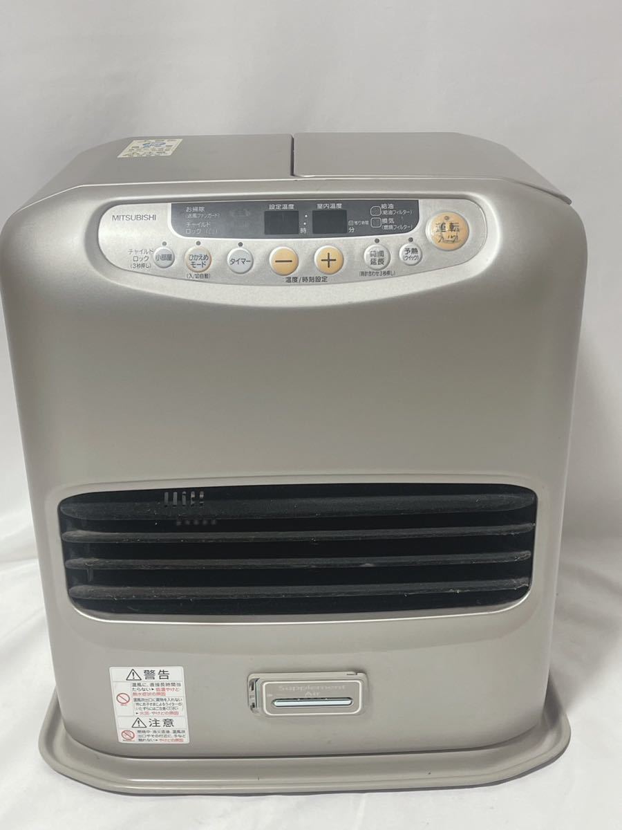 MITSUBISHI ファンヒーター KD-D35E 石油ファンヒーター ストーブ 暖房機器 三菱 _画像1