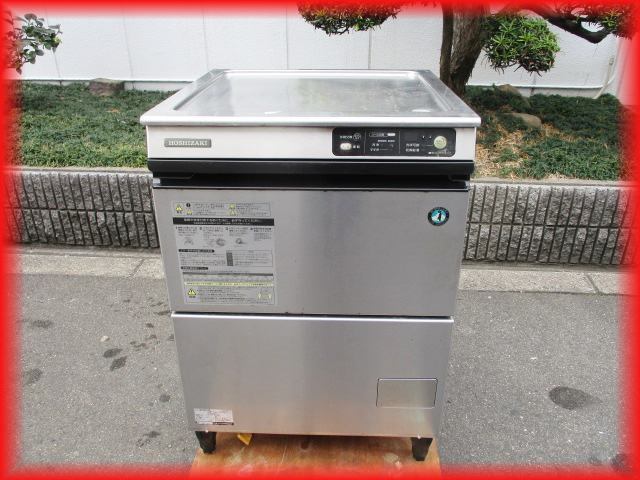 送料無料 食器洗浄機 業務用 中古 ホシザキ JWE‐400TUA3 アンダーカウンタータイプ 2011年製 600×600mm 厨房機器 200V_画像2