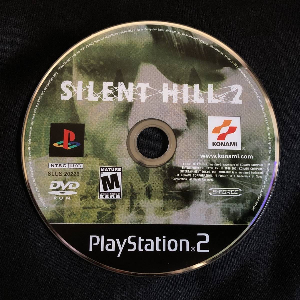 ※ディスクのみ PS2 プレイステーション２ 北米版 ★ サイレントヒル２ Silent Hill2 ホラーアドベンチャー コナミ KONAMI SLUS-20228_画像1