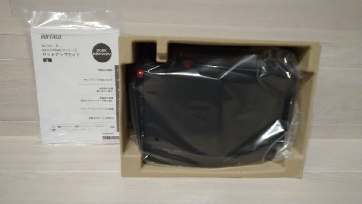 新品・未使用】BUFFALO(バッファロー) WiFiルーター WXR 新品・未使用】BUFFALO(バッファロー) WiFiルーター WXR