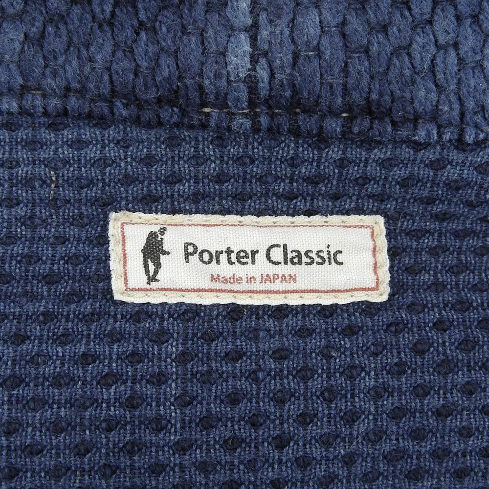 Porter Classic ポータークラシック インディゴ染め 剣道 ダブルブレストジャケット メンズ インディゴ M_画像5