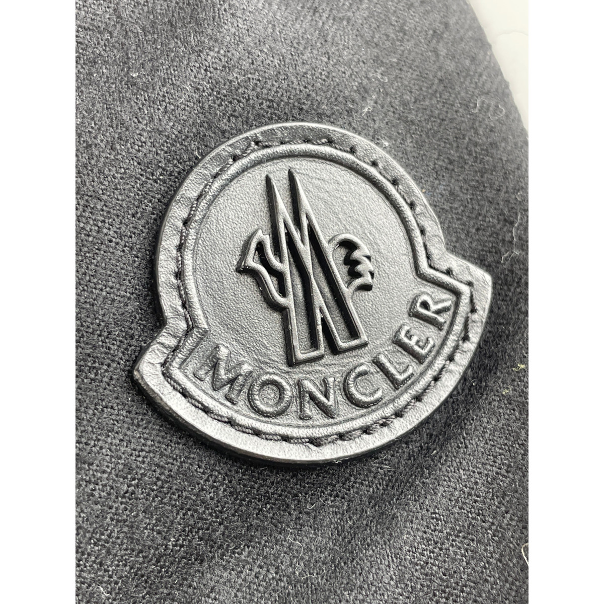 MONCLER モンクレール 国内正規 RYAN ライアン ウール切替ダウン ジャケット O ブラック メンズ_画像9