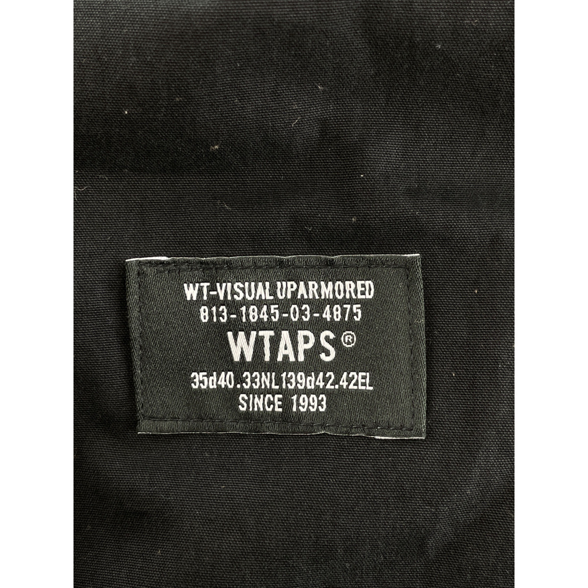 WTAPS ダブルタップス 232WVDT-JKM05 23AW JFW-02 JACKET ブラック 4 ジャケット コットン メンズ 中古_画像5