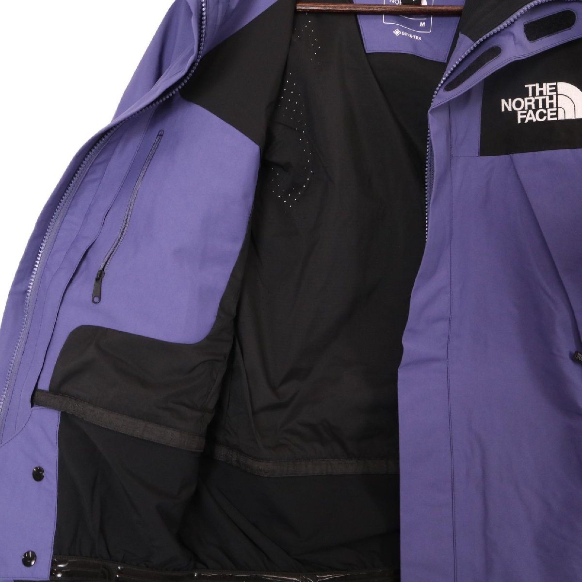 THE NORTH FACE ノースフェイス ケイブブルー NP61800 マウンテンジャケット ケイブブルー ブラック M ジャケット ナイロン メンズ 中古_画像6