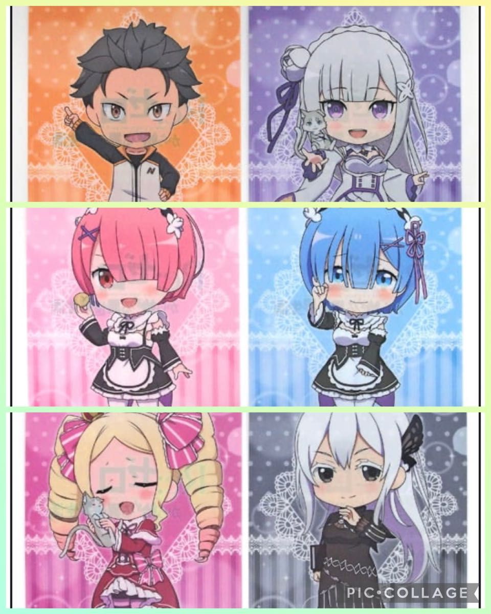 Re ゼロから始める異世界生活 リゼロ クリアファイル ローソン Re ゼロから始める異世界生活 リゼロ クリアファイル ローソン