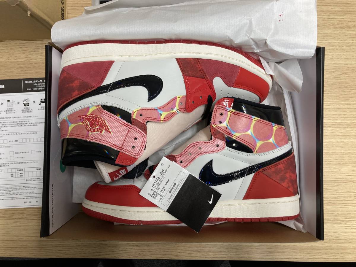 MARVEL × AIR JORDAN 1 RETRO HIGH OG SP "NEXT CHAPTER" DV1748-601 ナイキ スニーカー 28cm 新品 未使用 付属品完備_画像2