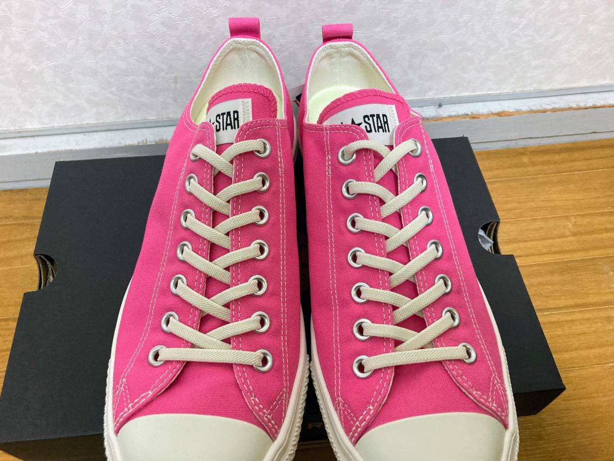 【決算セール！～3/31】新品【27.5cm】コンバース オールスター ライト フリーレース OX ピンク【CONVERSE】_画像2