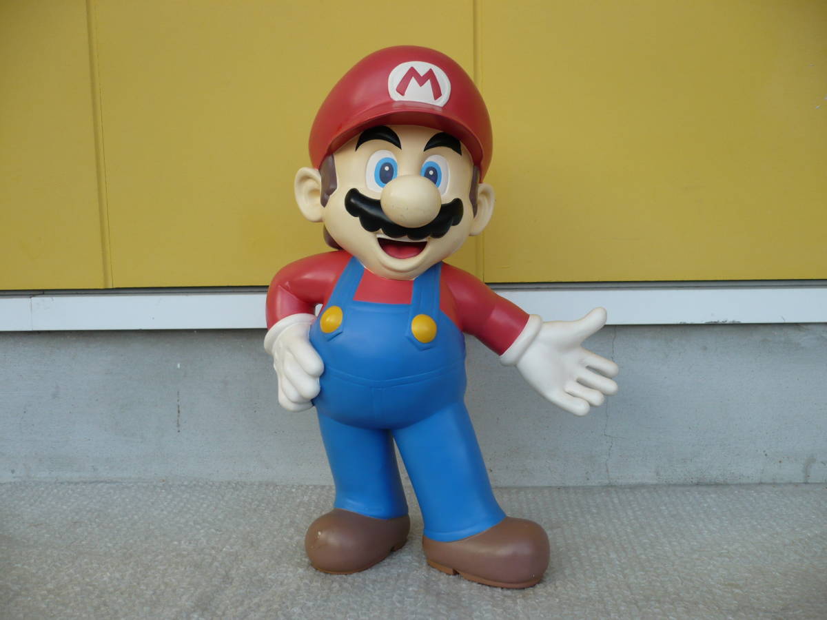  nintendo Super Mario Brothers не продается витрина для дисплея фигурка resin производства высота : примерно 50cm